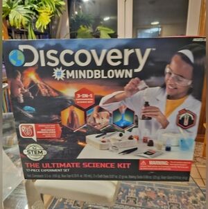 Discovery Mindblown The Ultimate Science Kit 17 Pc Experiment Set